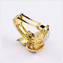 新光饰品韩国流行美发头饰 奥地利水晶盘发头饰引领时尚潮流